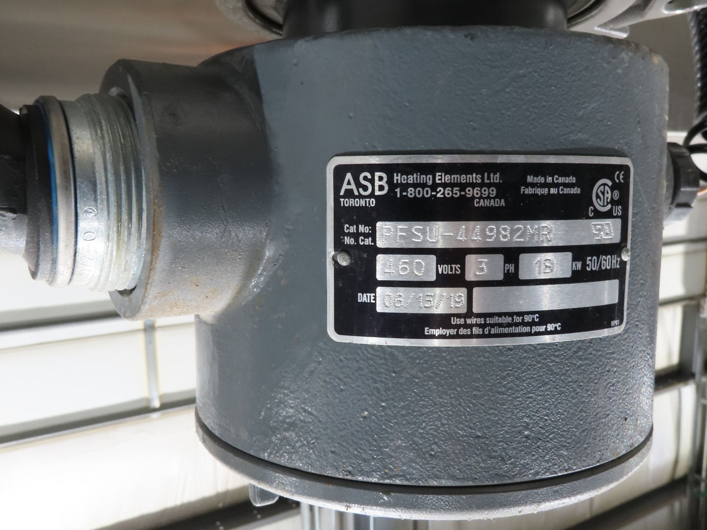 Sani-Matic Sanicab P365 Stainless Food Grade Heated Cabinet Washer 20Hp 480V 3PH