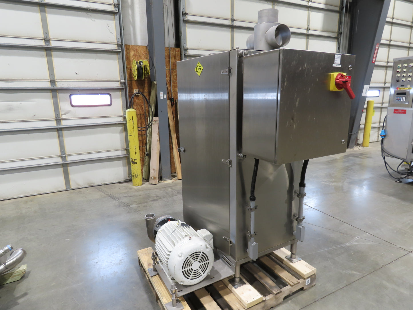 Sani-Matic Sanicab P365 Stainless Food Grade Heated Cabinet Washer 20Hp 480V 3PH