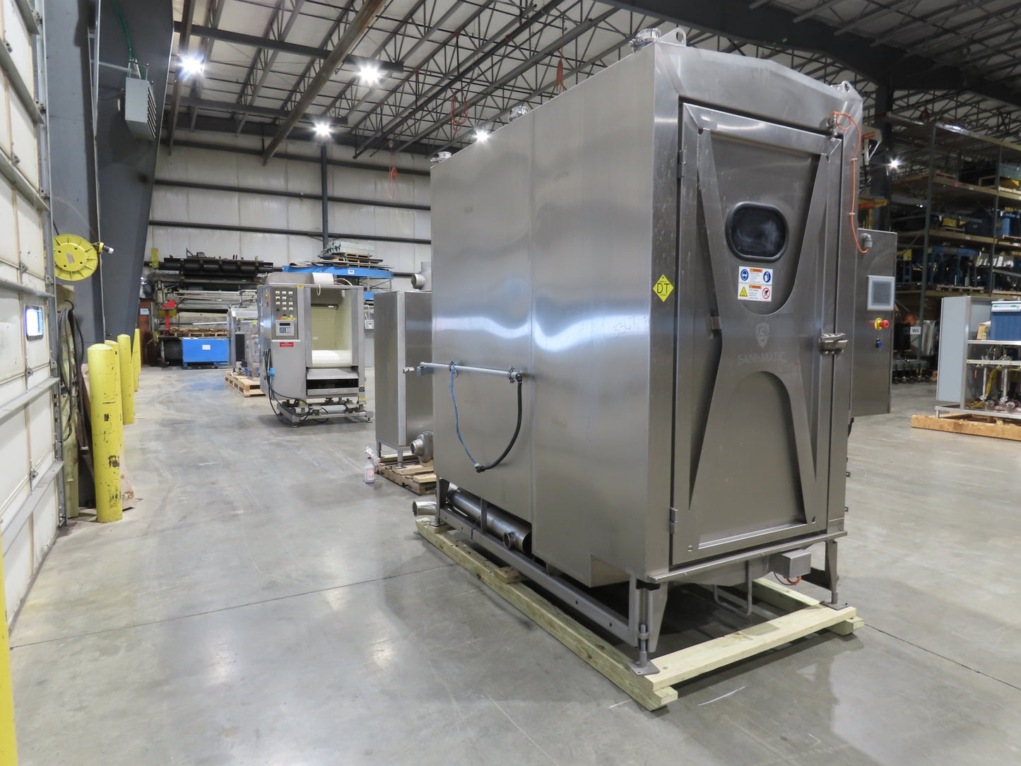 Sani-Matic Sanicab P365 Stainless Food Grade Heated Cabinet Washer 20Hp 480V 3PH