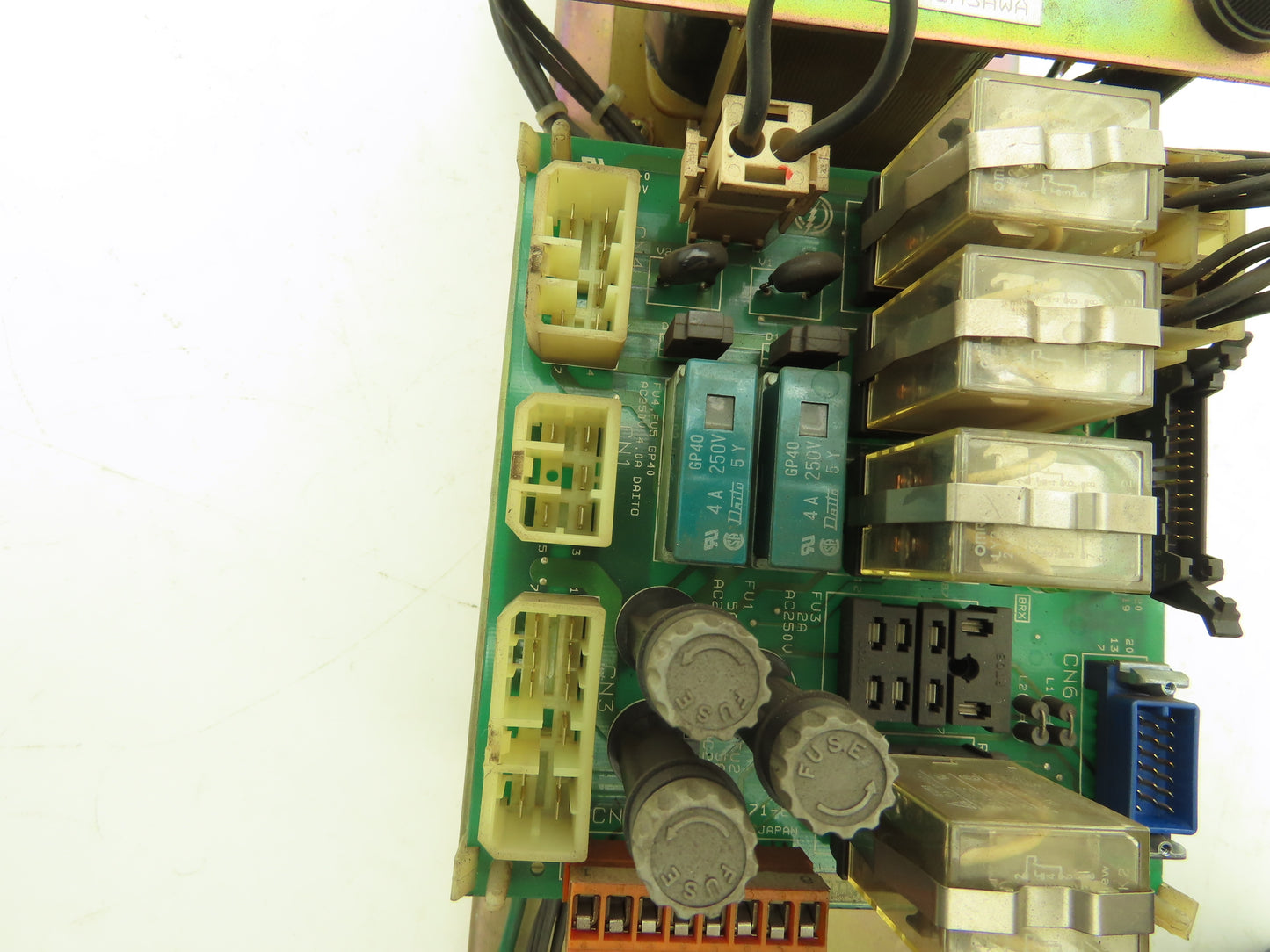 Yaskawa Electric JZNC-MTU04-1 Robotic Controller Power Supply Module Assembly
