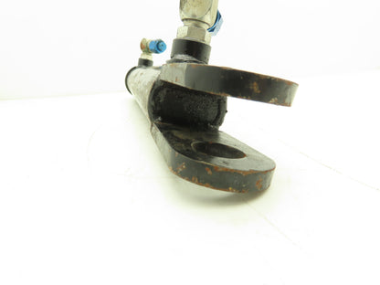 Hydraulic Cylinder 2" Bore x 7" Stroke Clevis Mount 1" Bore 1" Flat O-Ring
