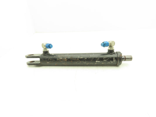 Hydraulic Cylinder 2" Bore x 7" Stroke Clevis Mount 1" Bore 1" Flat O-Ring