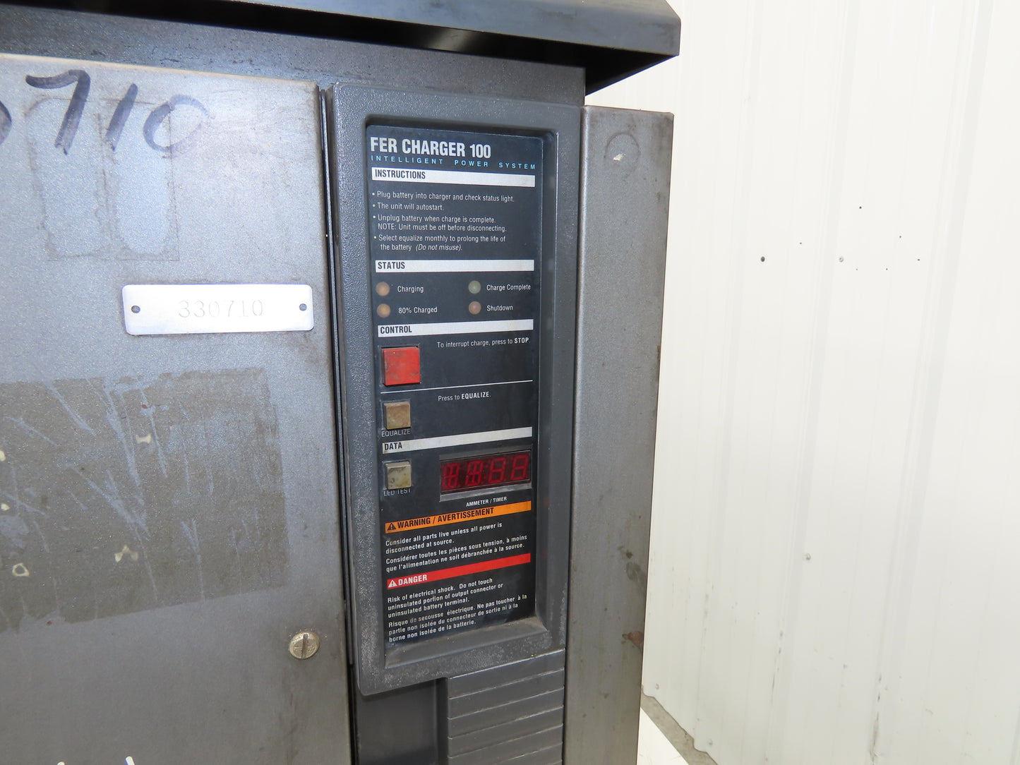 GNB FER100 24-750 T1 Forklift Battery Charger 36V 600Ah 105A 208/240/480V 3Ph