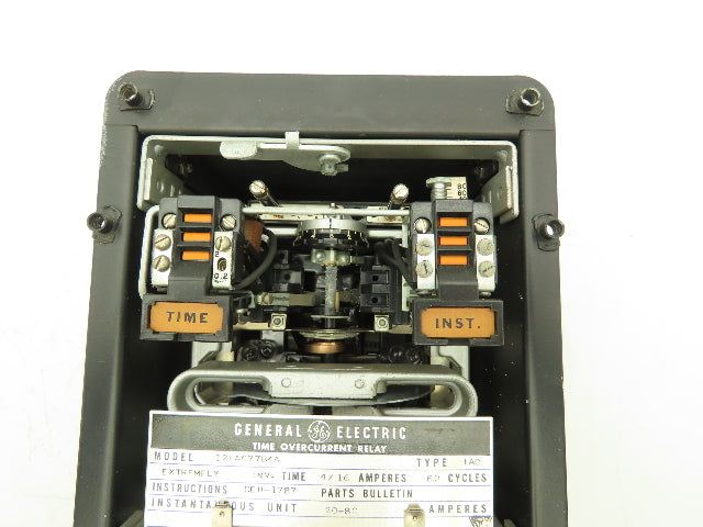 General Electric 12IAC77B4A Overcurrent Time Delay Relay 4-16 Amp Type IA C