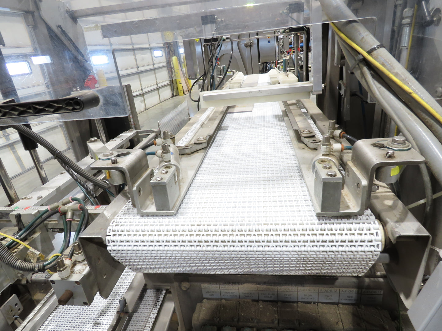 Fallas R400 Robotic Arm Pick and Place Case Packer Dual Feed Conveyor 480V