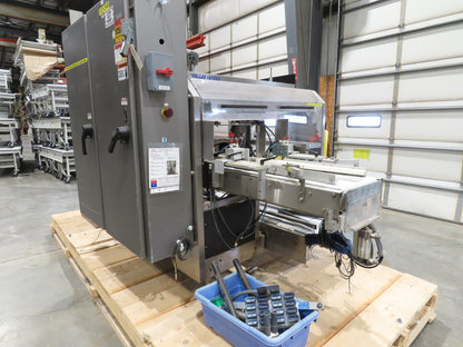 Fallas R400 Robotic Arm Pick and Place Case Packer Dual Feed Conveyor 480V