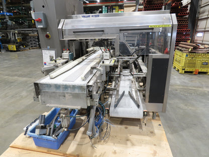 Fallas R400 Robotic Arm Pick and Place Case Packer Dual Feed Conveyor 480V