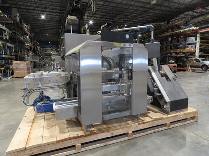 Fallas R400 Robotic Arm Pick and Place Case Packer Dual Feed Conveyor 480V