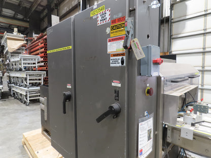 Fallas R400 Robotic Arm Pick and Place Case Packer Dual Feed Conveyor 480V