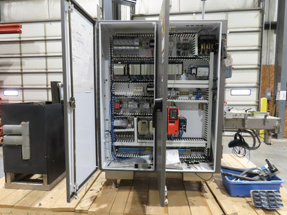 Fallas R400 Robotic Arm Pick and Place Case Packer Dual Feed Conveyor 480V