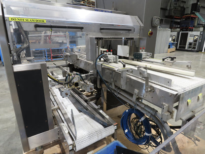 Fallas R400 Robotic Arm Pick and Place Case Packer Dual Feed Conveyor 480V