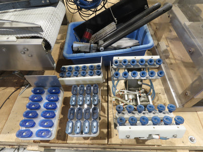 Fallas R400 Robotic Arm Pick and Place Case Packer Dual Feed Conveyor 480V