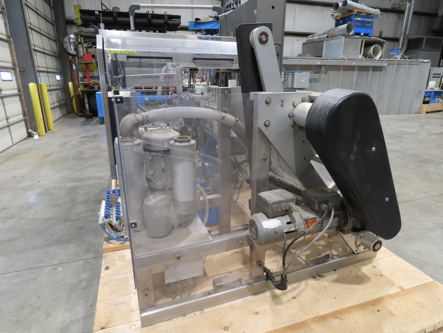 Fallas R400 Robotic Arm Pick and Place Case Packer Dual Feed Conveyor 480V