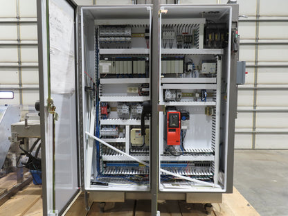 Fallas R400 Robotic Arm Pick and Place Case Packer Dual Feed Conveyor 480V