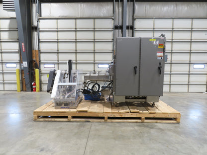 Fallas R400 Robotic Arm Pick and Place Case Packer Dual Feed Conveyor 480V