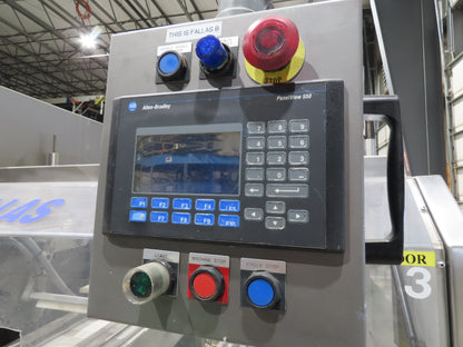 Fallas R400 Robotic Arm Pick and Place Case Packer Dual Feed Conveyor 480V