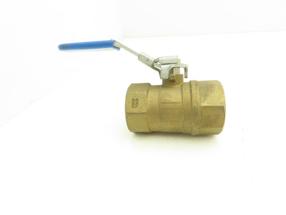 Jamesbury Ser 300 1-1/4" NPT Brass Ball Valve Stainless Steel Ball Lot of 5