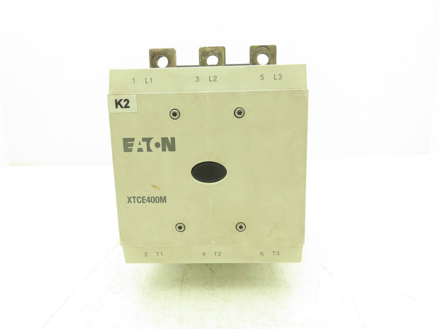 Eaton XTCE400M Motor Starter Contactor 600V 3Ph 400A 400Hp 120V Coil 2 NO + 2 NC