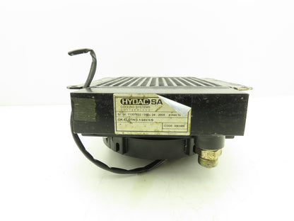 Hydac OK-ELD1H Oil Cooler Air Cooled Radiator With Spal Motor 24VDC