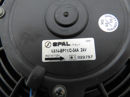 Hydac OK-ELD1H Oil Cooler Air Cooled Radiator With Spal Motor 24VDC