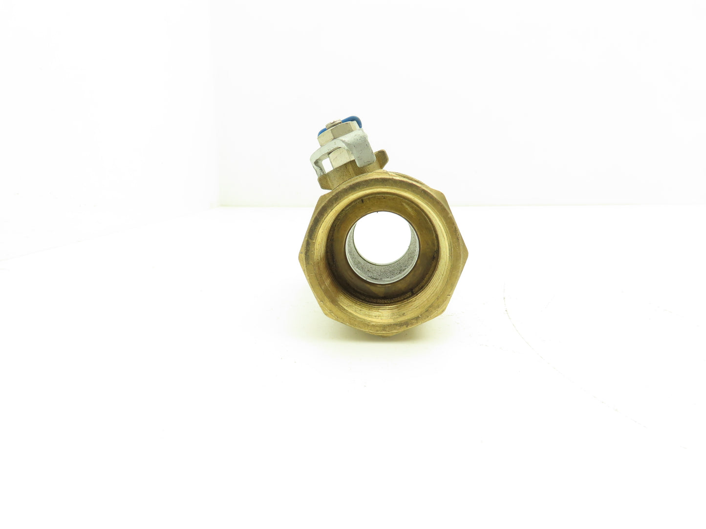 Jamesbury Ser 300 1-1/4" NPT Brass Ball Valve Stainless Steel Ball Lot of 6
