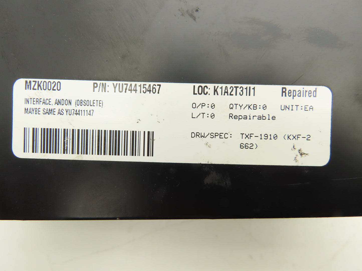 Toyoda Machine Works YU74415467 Toyopuc Multiplex Transmission Interface