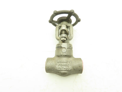Bonney Forge WL 18L 3/4" Gate Valve Socket Weld #800 Stainless Steel Rising Stem