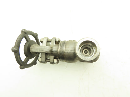 Bonney Forge WL 18L 3/4" Gate Valve Socket Weld #800 Stainless Steel Rising Stem