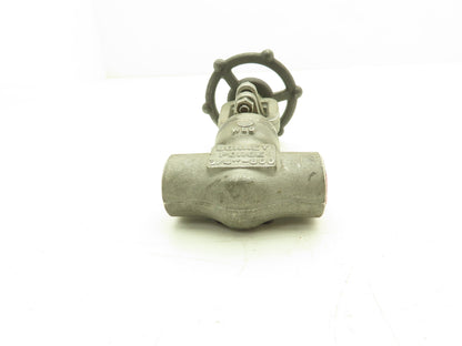 Bonney Forge WL 18L 3/4" Gate Valve Socket Weld #800 Stainless Steel Rising Stem