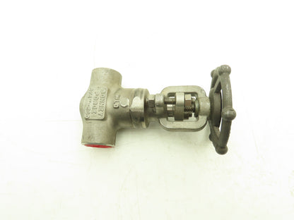 Bonney Forge WL 18L 3/4" Gate Valve Socket Weld #800 Stainless Steel Rising Stem