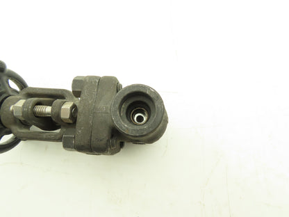 Ilshin 8A05-5 Steel Gate Valve 1/2" Socket Weld 1975psi Class 800  Lot of 3