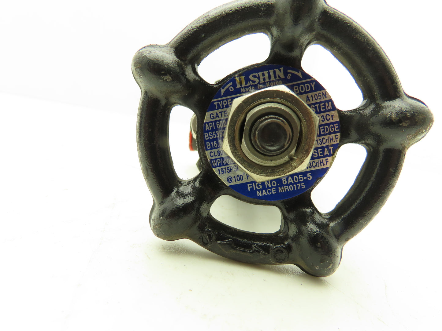 Ilshin 8A05-5 Steel Gate Valve 1/2" Socket Weld 1975psi Class 800  Lot of 3