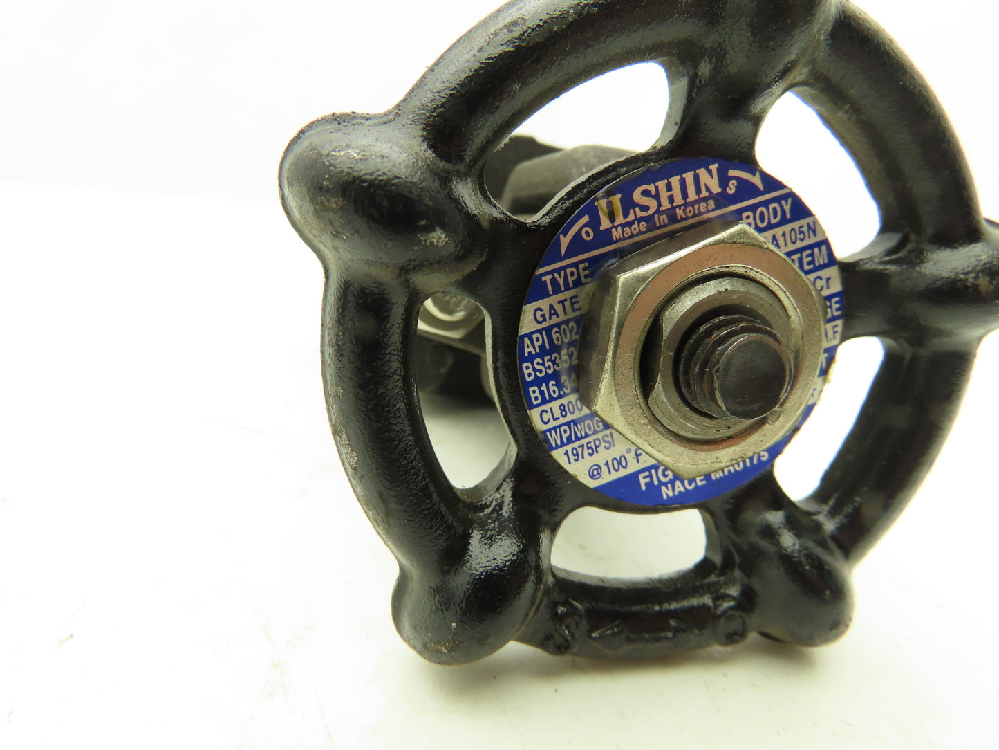 Ilshin 8A05-5 Steel Gate Valve 1/2" Socket Weld 1975psi Class 800  Lot of 3