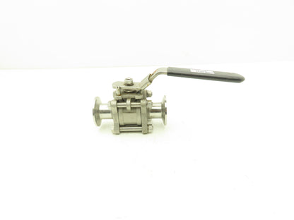 Parker 1"-CF8M 1" 1000WOG Stainless Sanitary Tri-clamp Ball Valve DN25 1"