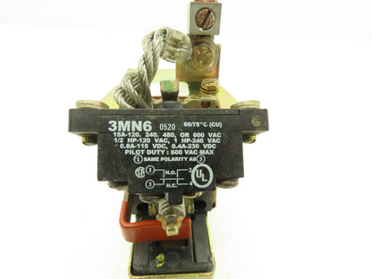 Siemens 14-193-764-586 Contactor 15HP 120VDC-220A/240VDC-210A Has Broken Base