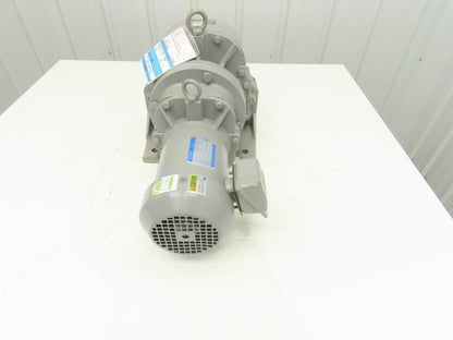 Nara MG 181F Gearmotor 180:1 Ratio 10rpm .75kw 480V 3PH Inline Parallel Shaft