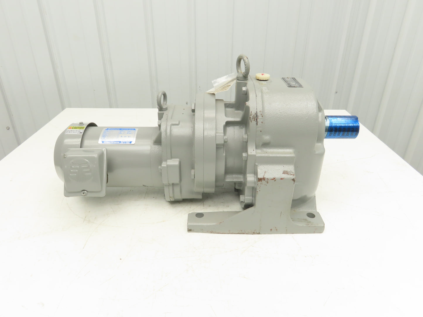 Nara MG 181F Gearmotor 180:1 Ratio 10rpm .75kw 480V 3PH Inline Parallel Shaft
