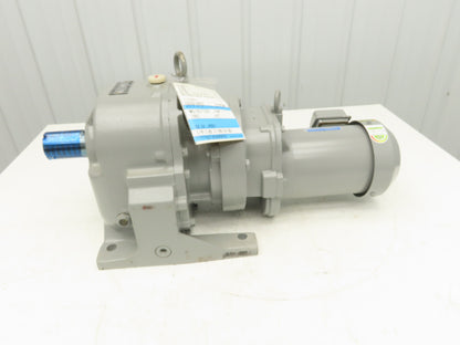 Nara MG 181F Gearmotor 180:1 Ratio 10rpm .75kw 480V 3PH Inline Parallel Shaft