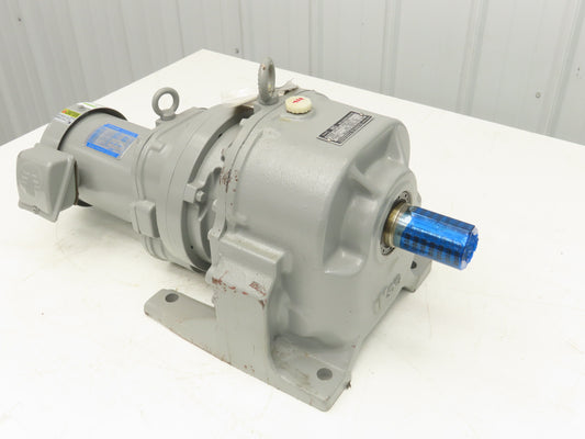 Nara MG 181F Gearmotor 180:1 Ratio 10rpm .75kw 480V 3PH Inline Parallel Shaft
