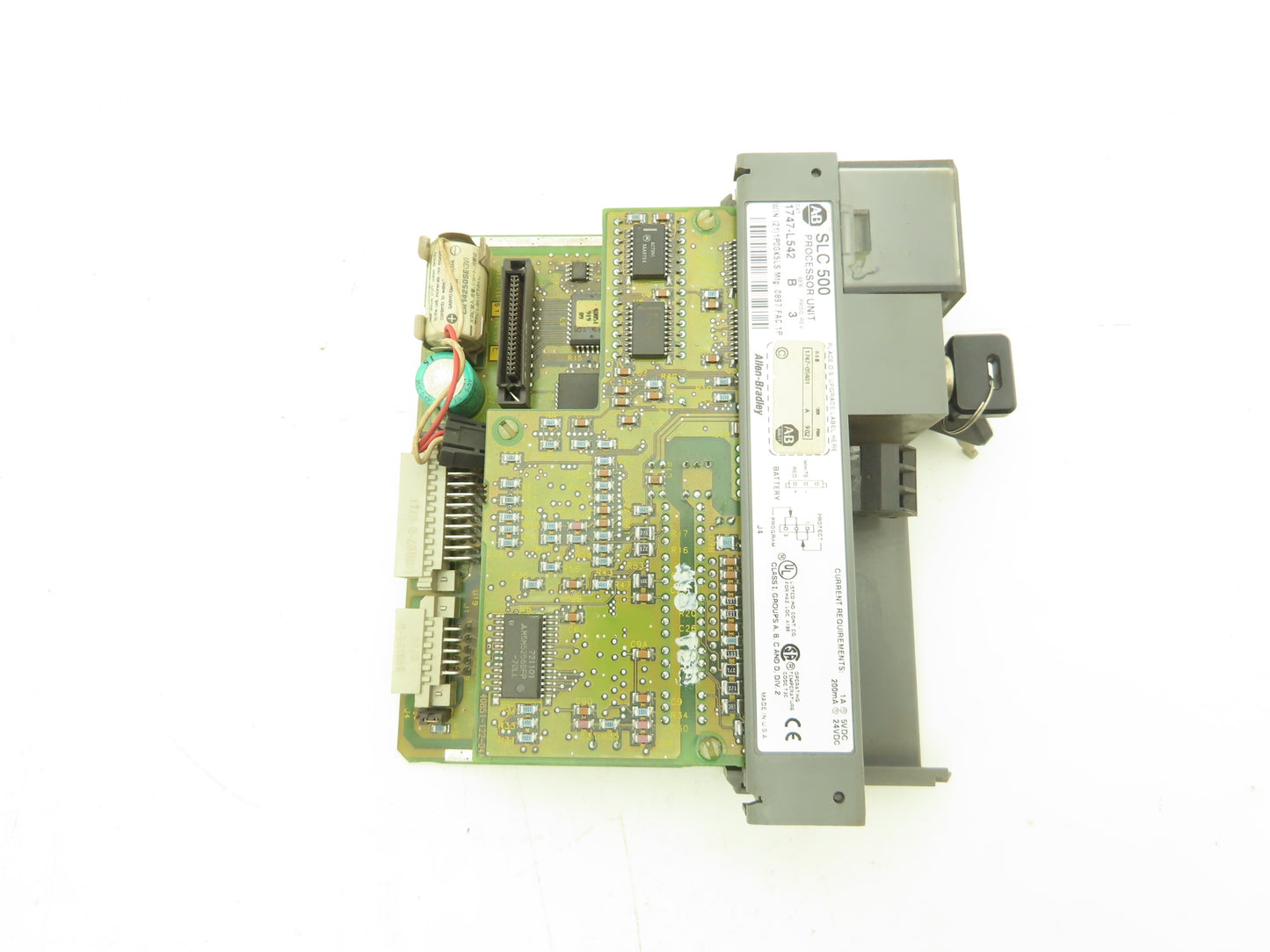 Allen Bradley 1747-L542 SLC 5/04 Processor Unit Ser C 1747-OS401 Ser C FRN 6
