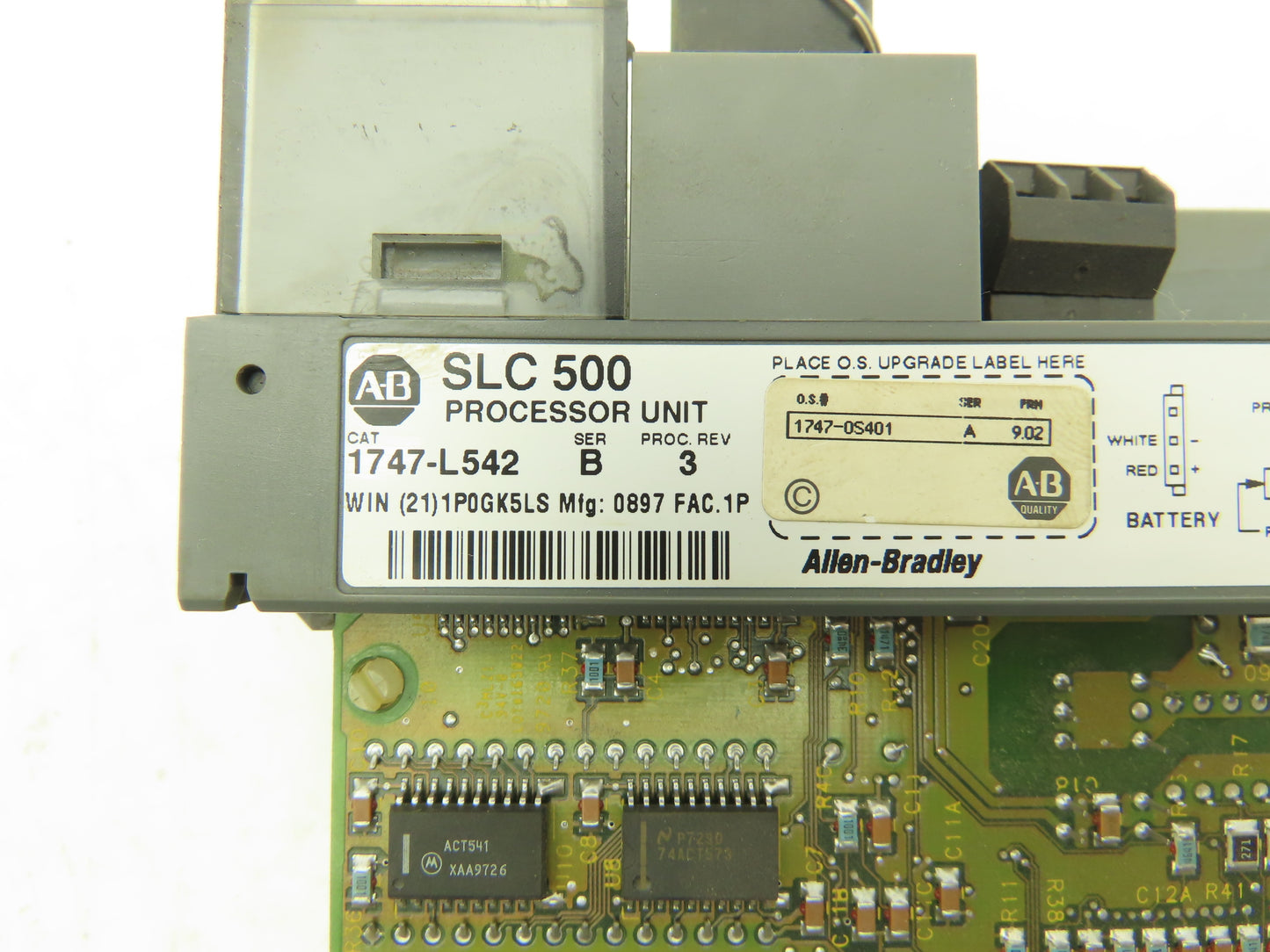 Allen Bradley 1747-L542 SLC 5/04 Processor Unit Ser C 1747-OS401 Ser C FRN 6