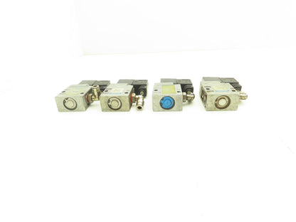 Festo MFH-3-1/8 Pneumatic Solenoid Valve 3/2-way 24VDC G1/8"  Lot of 4