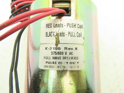 GE Zenith K-2195 Solenoid Full Wave Rectified Pulse Duty Push-Pull 575-600V