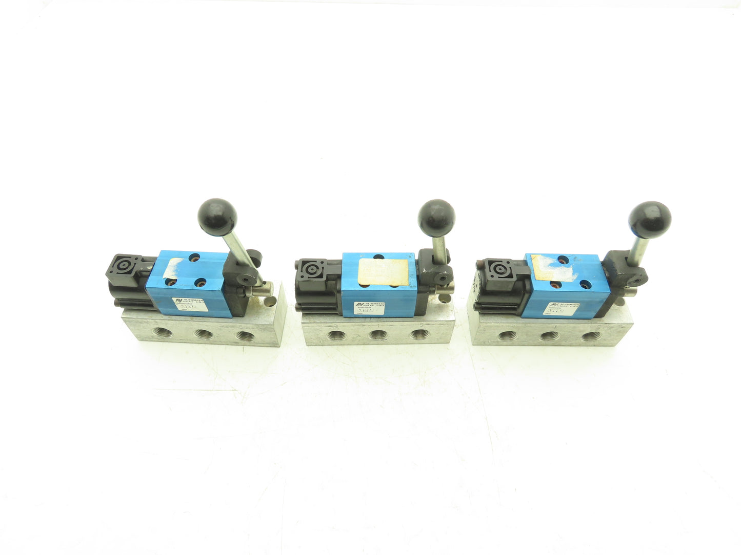 Automatic Valve 409B033B9K Manuel Air Valve 2 Position Spring Return Lot of 3