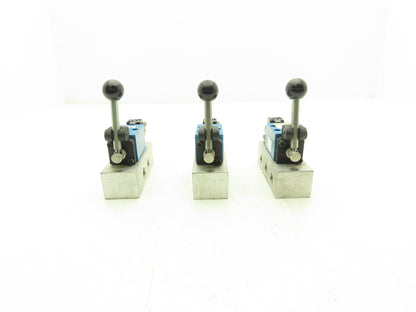 Automatic Valve 409B033B9K Manuel Air Valve 2 Position Spring Return Lot of 3