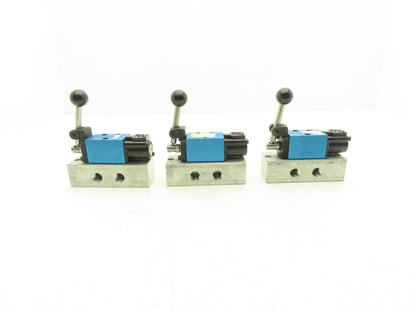 Automatic Valve 409B033B9K Manuel Air Valve 2 Position Spring Return Lot of 3