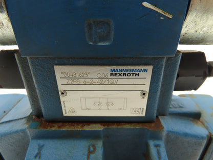 Rexroth 4WEHJ6/EG24N9K4 Hydraulic Directional Solenoid Valve Missing 1 Coil