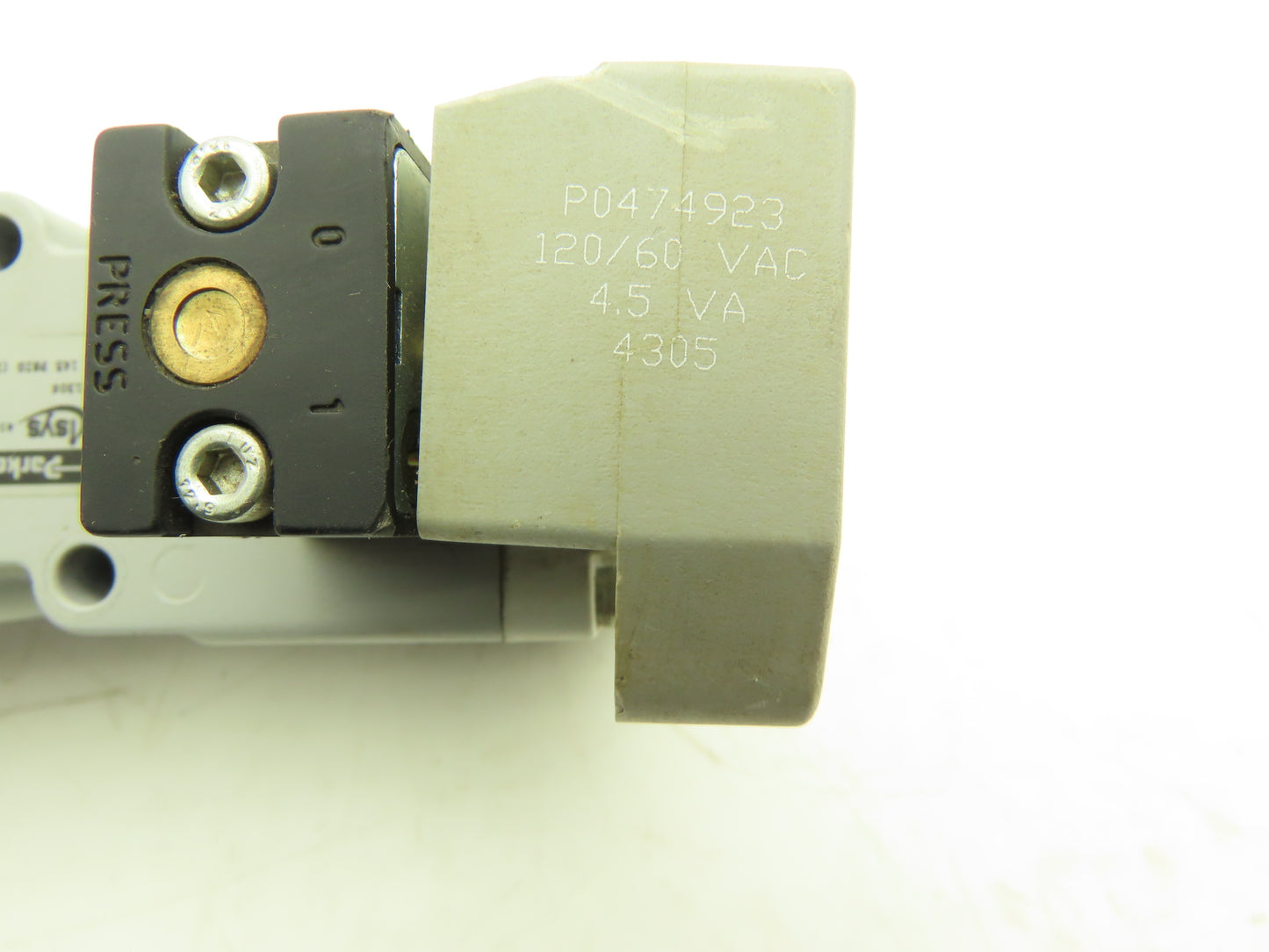 Parker H26VXBG023C Pneumatic Air isys Solenoid Valve 120v 60hz Coil 145psig