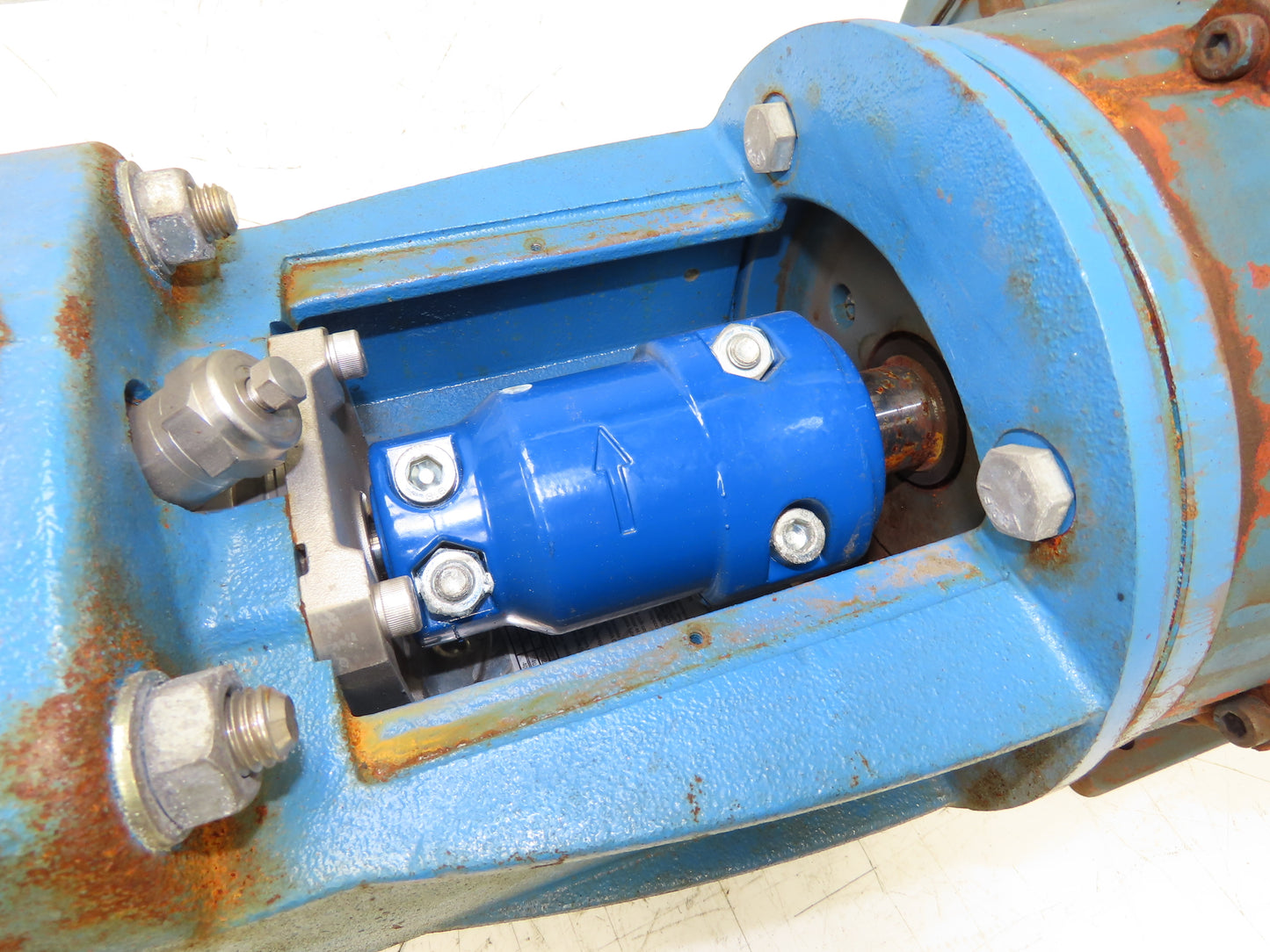 Gusher 00736ET3E213TC Inline Centrifugal Pump 2x2"Flanged Stainless 7.5Hp 3PH