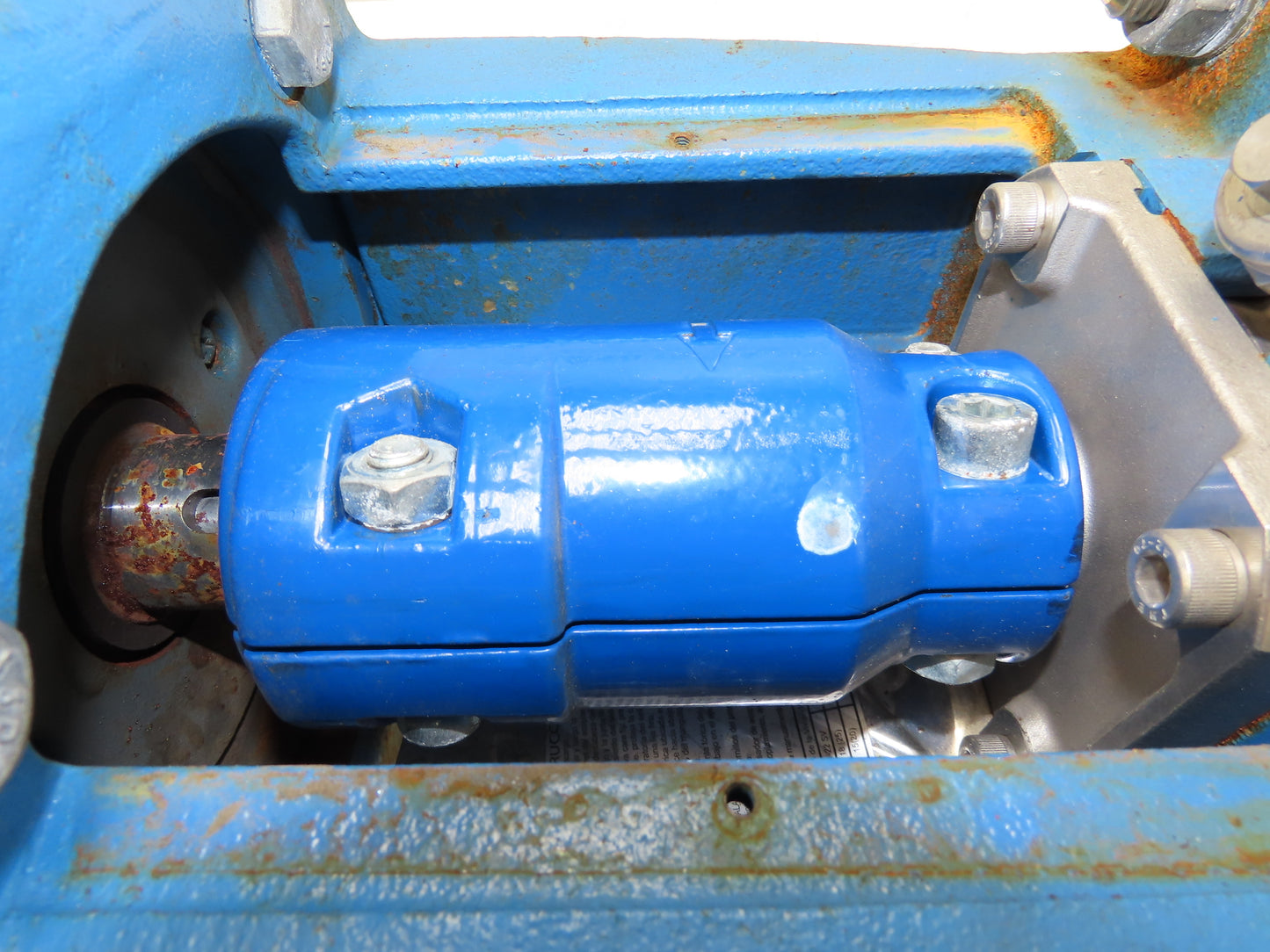 Gusher 00736ET3E213TC Inline Centrifugal Pump 2x2"Flanged Stainless 7.5Hp 3PH